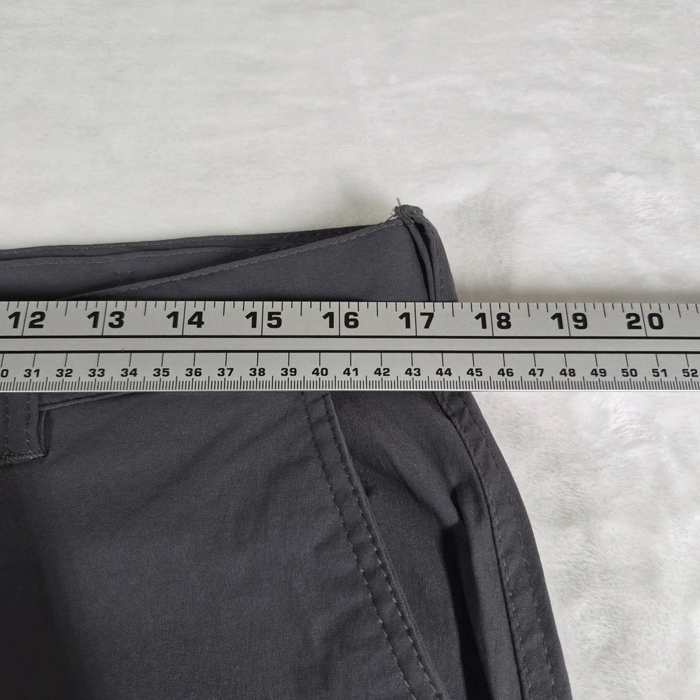 UB Tech Performance Pants Men's 34x34 Gray Comfort Waist Chino Cargo Casual NWT